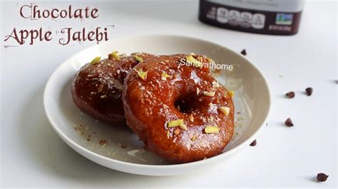 Chocolate Apple Jalebi Recipe Sandhyas Recipes
