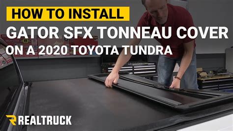 How To Install Gator Sfx Tri Fold Tonneau Cover On A 2020 Toyota Tundra