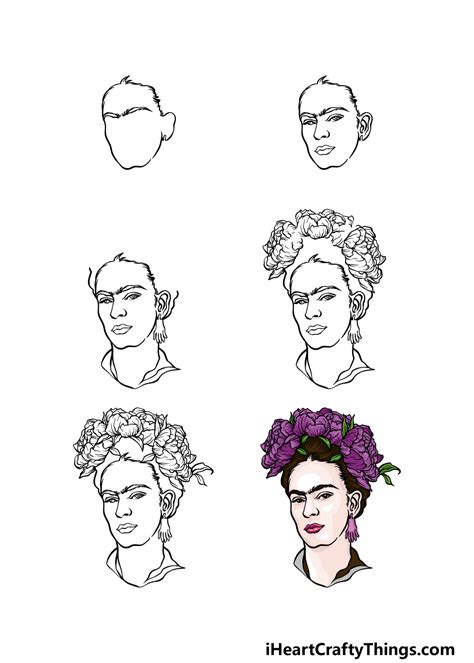 How To Draw Frida Kahlo Hilldecade