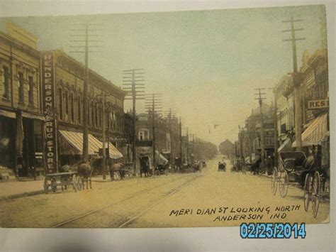 Sometime Between 1899 1910 Anderson Indiana Indiana