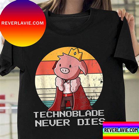 Technoblade Never Dies Vintage Unisex T Shirt Rever Lavie