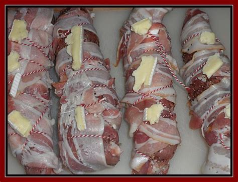 Varkenshaas met brie en spek Wat heb je nodig Varkenshaas Brie