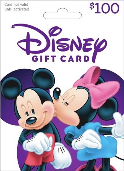 Printable Disney Gift Card