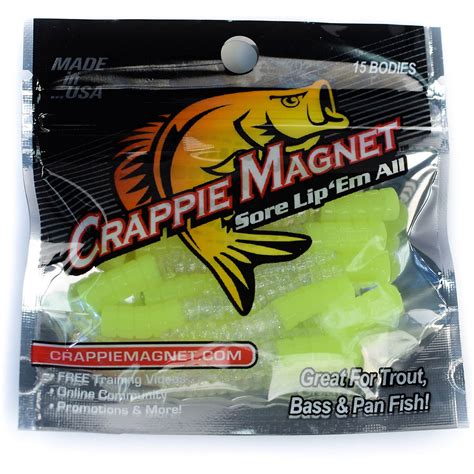 Leland Lures Crappie Magnet Soft Baits 15 Pack Academy
