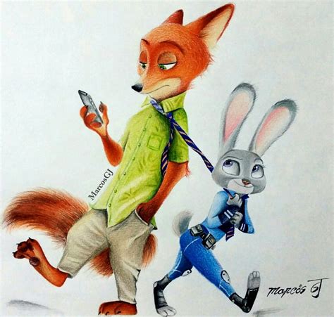 Dibujo A Lapiz Zootopia Drawing Pencil Zootopia My Drawings