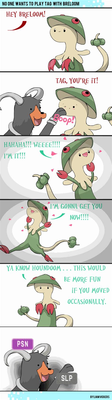 I Guess You Could Say A Game Like This Would Be Sporeing Lololol D Pokemon Comics Pokemon