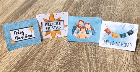 Free Christmas Cards in Spanish (with other Holidays too!)