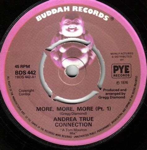 Andrea True Connection More More More Pt 1 Vinyl 7 45 Rpm Single Discogs
