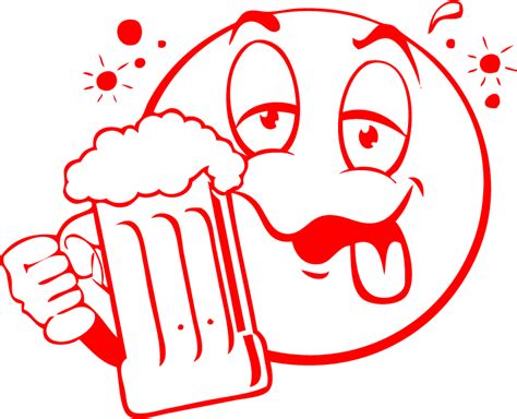 Download Drunk Emoji Holding Beer