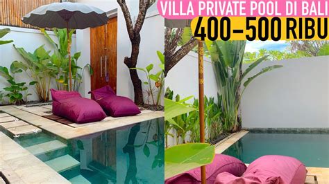 Villa Private Pool Di Bali Lagi Pada Murah Murah Anema Villa Seminyak