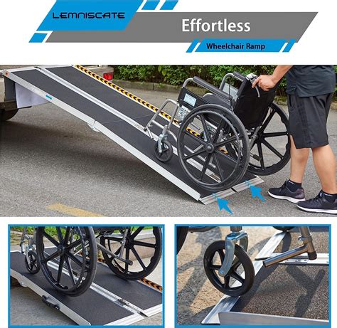 Buy 8ft Wheelchair Ramp Lemniscate Portable Wheelchair Ramp For Home