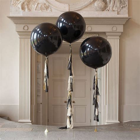Glitz And Glam Tassel Tail Balloon Trio By Bubblegum Balloons