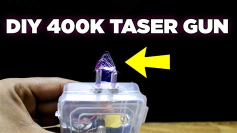 Diy 400000 Volt Taser Gun Youtube