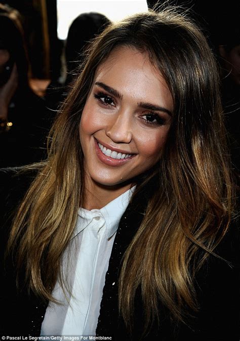 Anastasia beverly hills dipbrow pomade: Jessica Alba goes for the thick and heavy eyebrow look as ...
