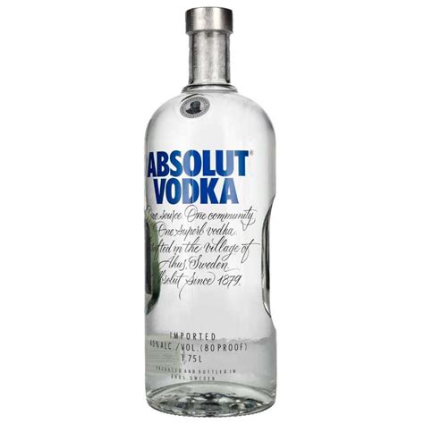 Comprar Botellones Absolut Vodka 175 Litros Suecia Online Envío Gratis