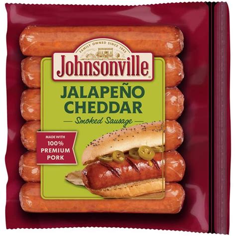 Johnsonville Jalapeno And Cheddar Smoked Sausage Hy Vee Aisles Online