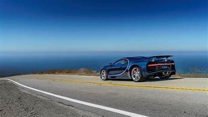 Bugatti Chiron Side Road Wallpapers Highway Spain
