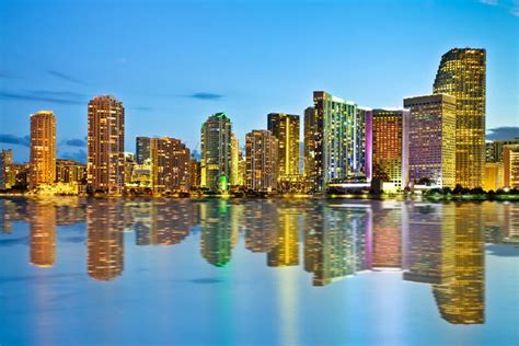 Miami Florida Stock Photo Image Of Scene City Architecture 70747946