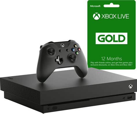 Microsoft Xbox One X 1tb Console Includes 12 Months