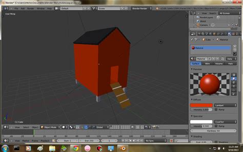 Do not remove text from. chicken coop | Blender 3D Model