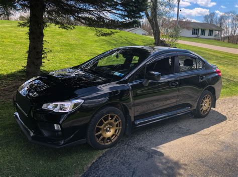 New Wheels Went On This Weekend Sparco Terras In Bronze On My 2