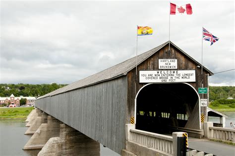 Visiting The Worlds Longest Covered Bridge Hartland New Brunswick