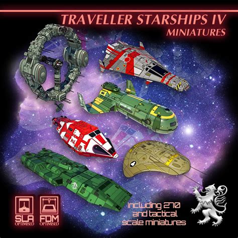 Traveller Starship Miniatures Ii Miniatures Collectors