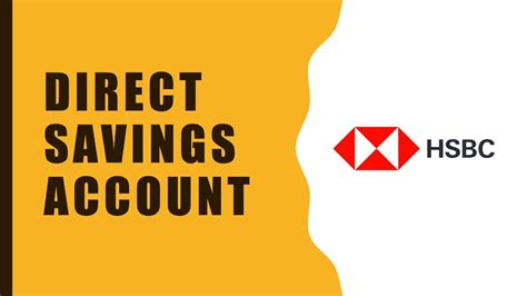 Review Hsbc Direct Savings Account Best Features Youtube