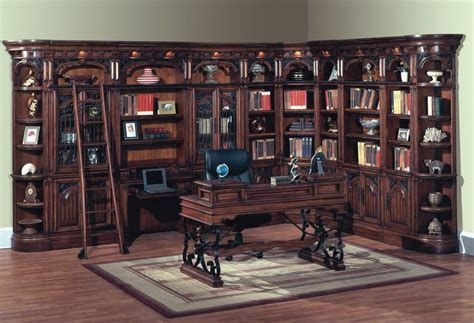 The Barcelona Wraparound Library And Desk 3096 Parker House Bars For