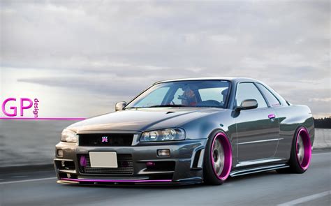 Nissan Skyline R34 By Gpdezign On Deviantart