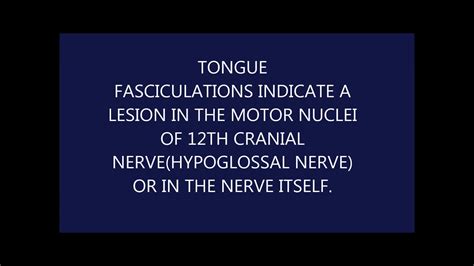 Tongue Fasciculations Als Youtube