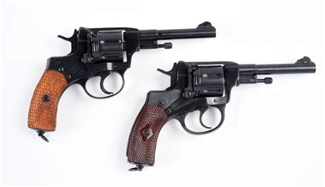 Lot Detail C Lot Of 2 Russian Model 1895 Nagant Revolvers