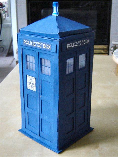 How To Make A Tardis Model Tardis Doctor Who Party Doctor Who