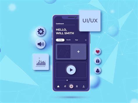 Realistic Uiux Background Vector Uplabs