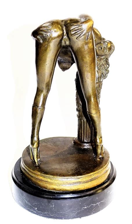 Sold Price 20th Century Erotic Bronze Female Sculpture Invalid Date Est