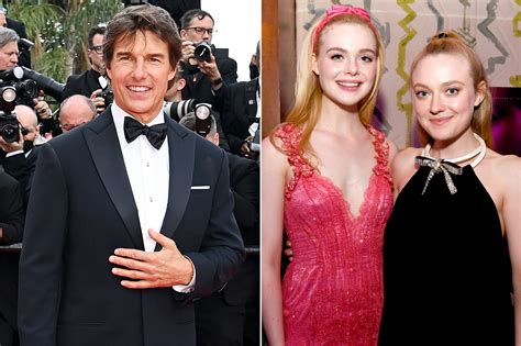 Tom Cruise Shares Memory Of Young Elle And Dakota Fanning