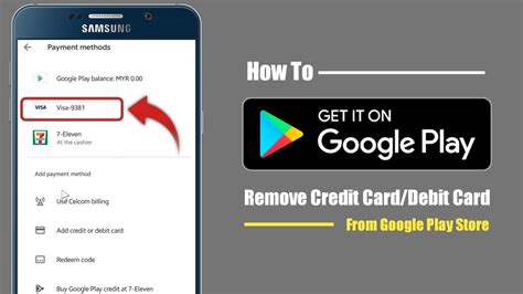 If you're a chromebook user with the google play store app enabled, you can also follow the instructions in the android tab above. how to remove payment method Credit Card / Debit Card From Google Play Store - YouTube