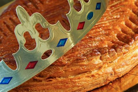 Tradition Galette Des Rois In French Or French King Cake Stock Image