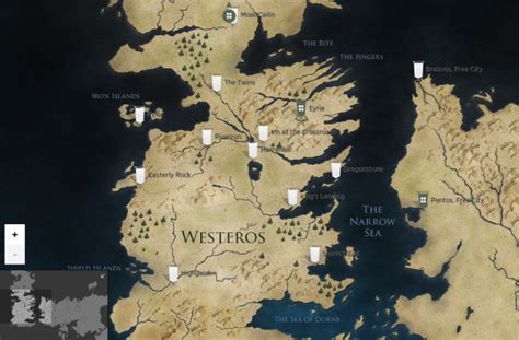 Game Of Thrones Maps Espace And Fiction