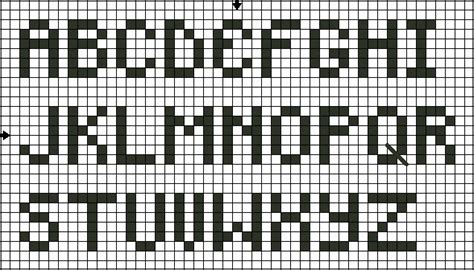 Alphabet Patterns For Cross Stitch And Back Stitch