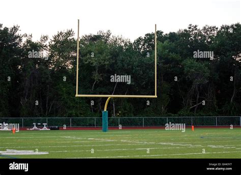 Football Goal Post Hi Res Stock Photography And Images Alamy