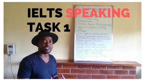 Ielts Speaking Task 1 Youtube
