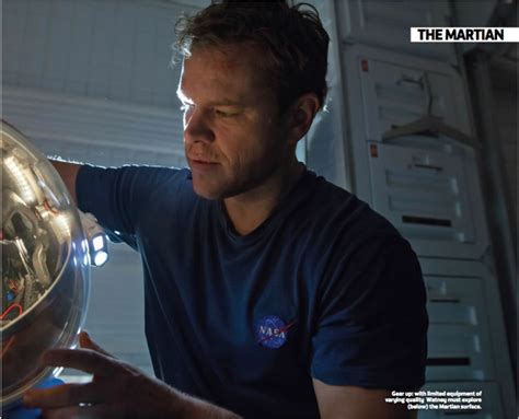 Update Matt Damons The Martian Covers Latest Issue Of Total Film
