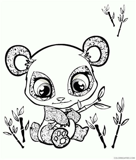 Anime Animals Coloring Pages For Adults Printable Sheets Cute Pictures