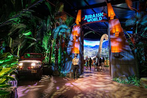 Jurassic World The Exhibition Images And Video Reveal Living Dinosaurs