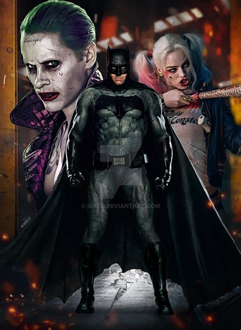 Batman Joker Harley By Goxiii On Deviantart