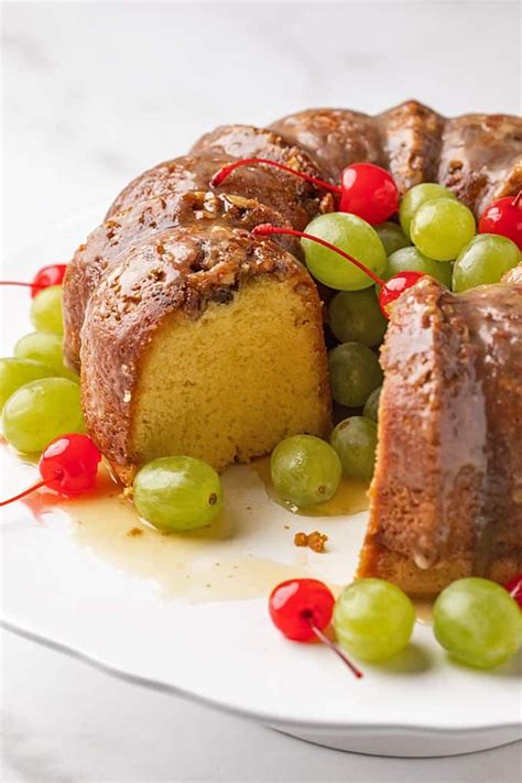 She spent weeks taste testing and tweaking her recipe until it was perfect. Bacardi Rum Cake | Recipe (With images) | Rum cake ...
