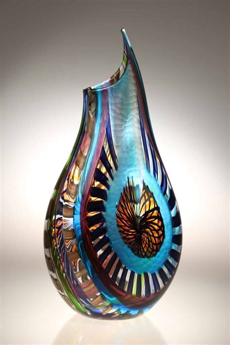 Murano Glass Studio Vase Notabilioso 4 Reverse Art Glass Paperweight