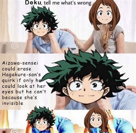 Urarakaochakobnha Bnha Memes Anime Deku Tell Me Whats Wrong