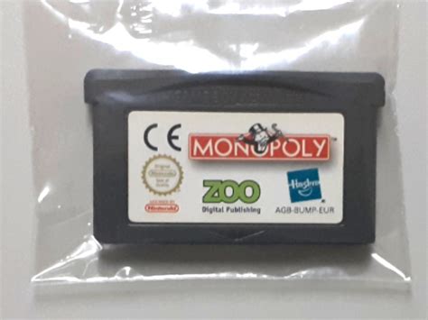 Gba Monopoly Eur 電子遊戲 電子遊戲 Nintendo 任天堂 Carousell